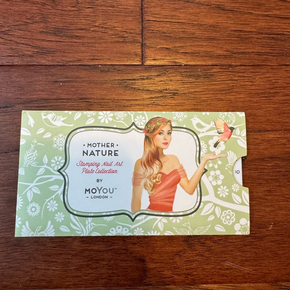 MoYou London Stamping Nail Art Plate Mother Nature 10
